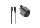 Green Lion Ultra Compact GaN Wall Charger EU Pin USB-C 20W – Black