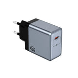 Green Lion Gan Premium EU Plug Wall Charger PD 45W – Gray